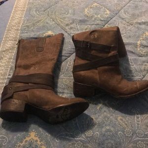 Tall FREEBIRD boots.